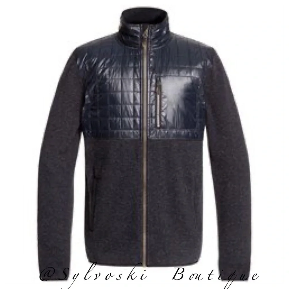 🔥Quiksilver Men's INTO The Wild Fleece Jacket NWT - Picture 2 of 9